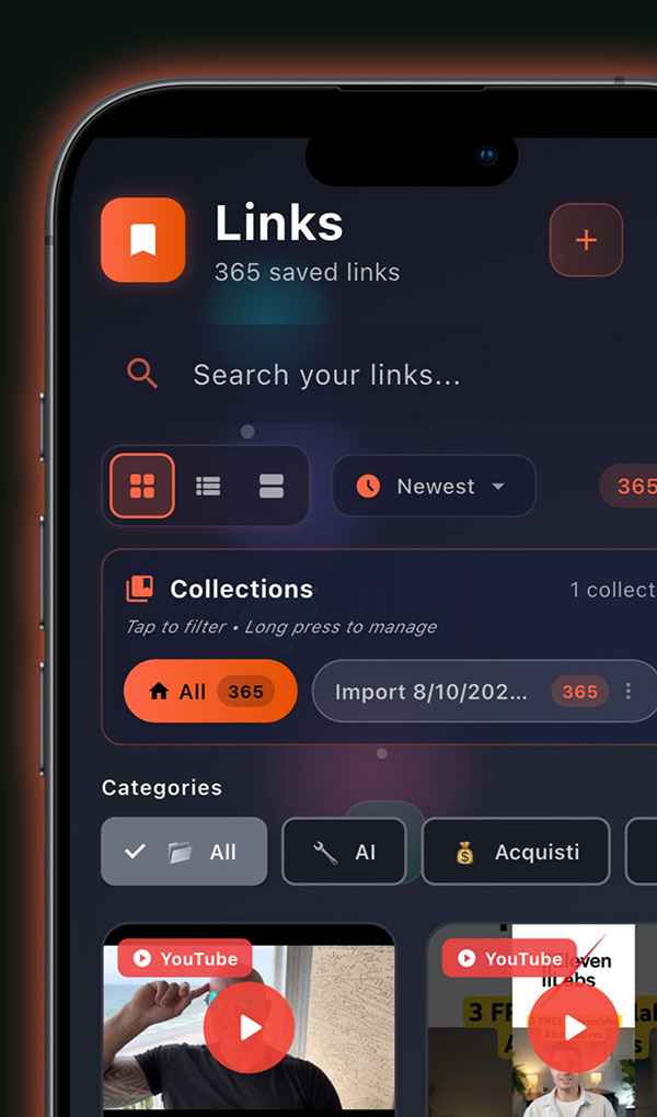 Universal link collection